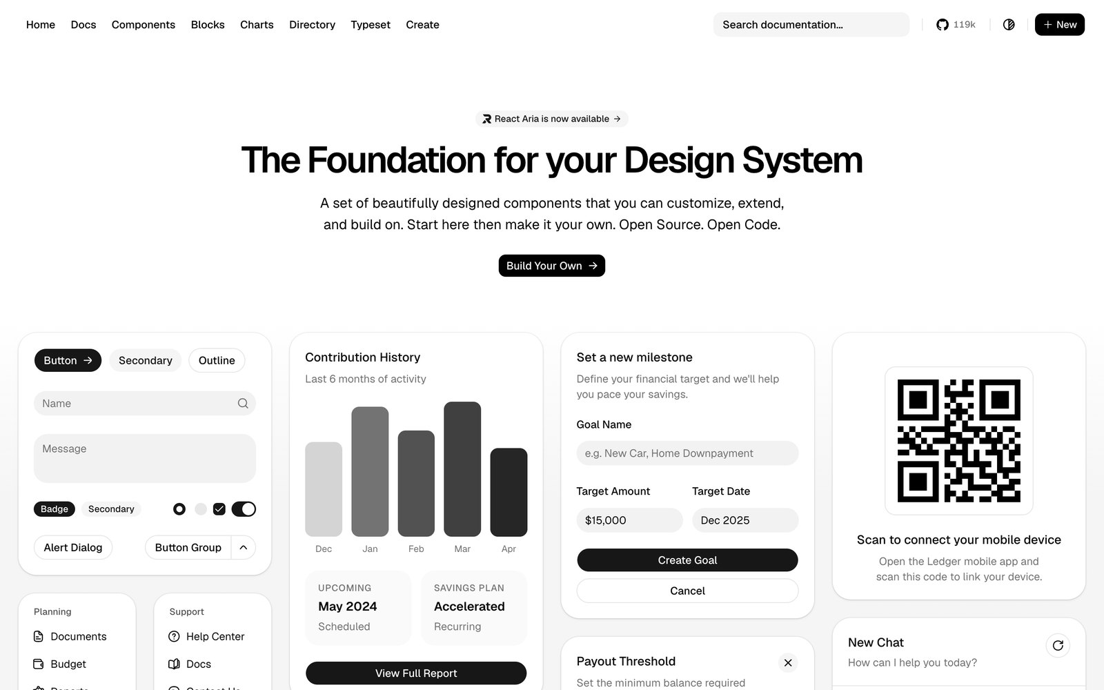 Библиотека shadcn/ui: базовые компоненты интерфейса