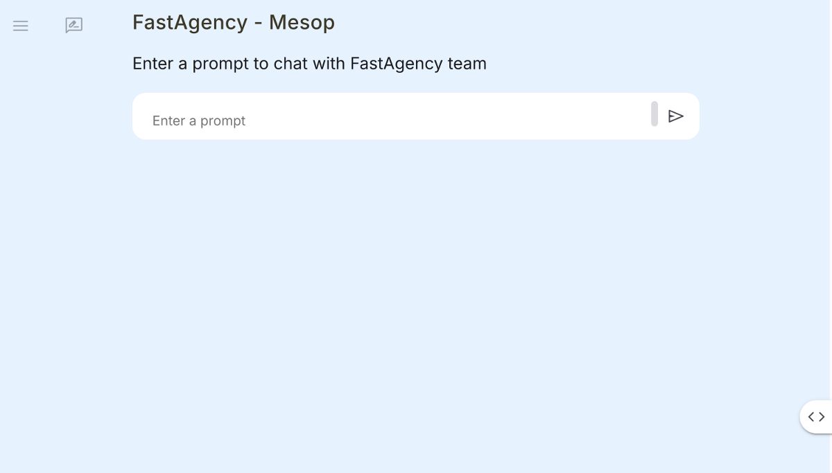 Скриншот FastAgency