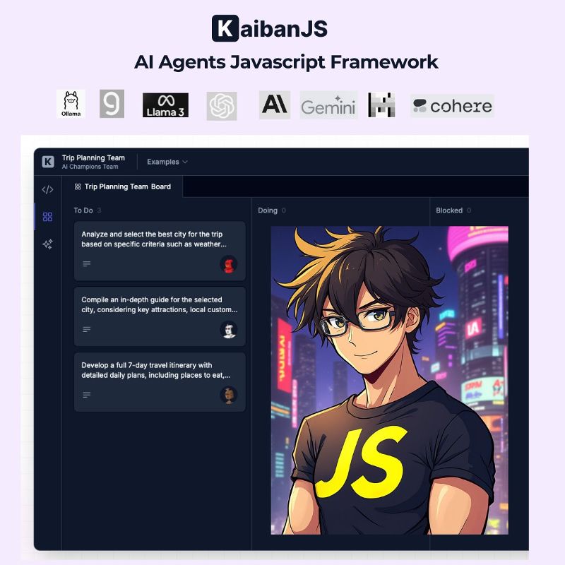 Скриншот KaibanJS