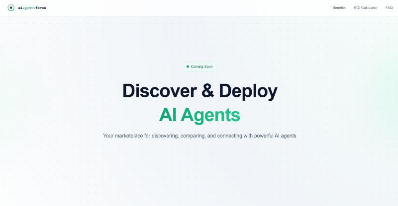 Скриншот AIAgentsForce