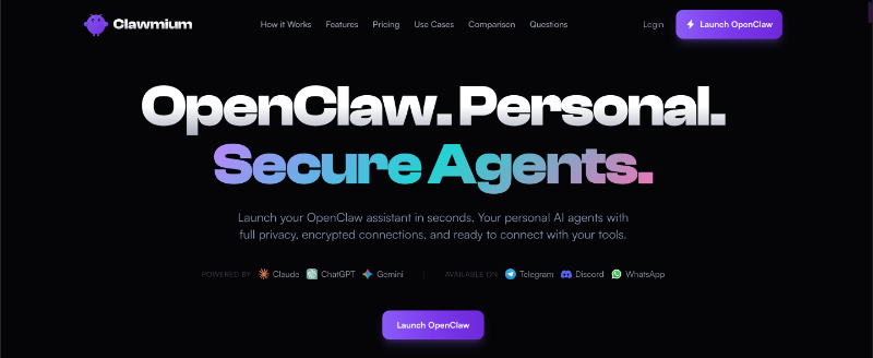 Скриншот Clawmium