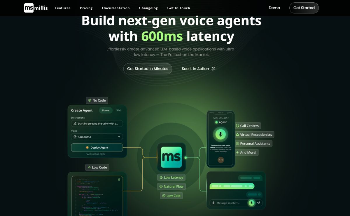 Скриншот Millis AI