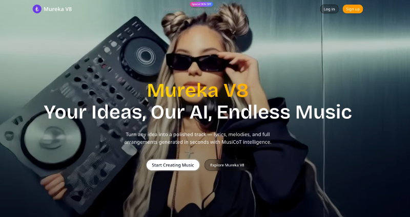 Скриншот Mureka V8