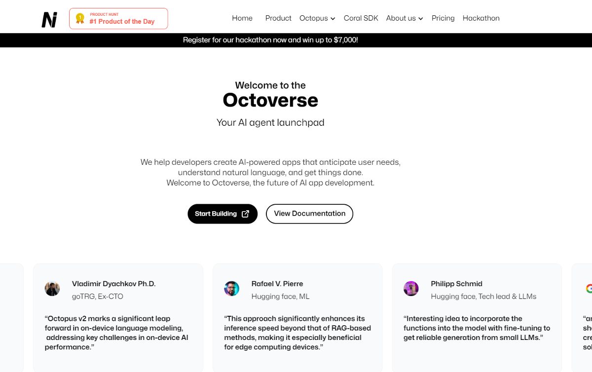 Скриншот Octoverse
