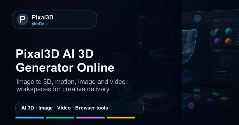 Скриншот Pixal3D.ai
