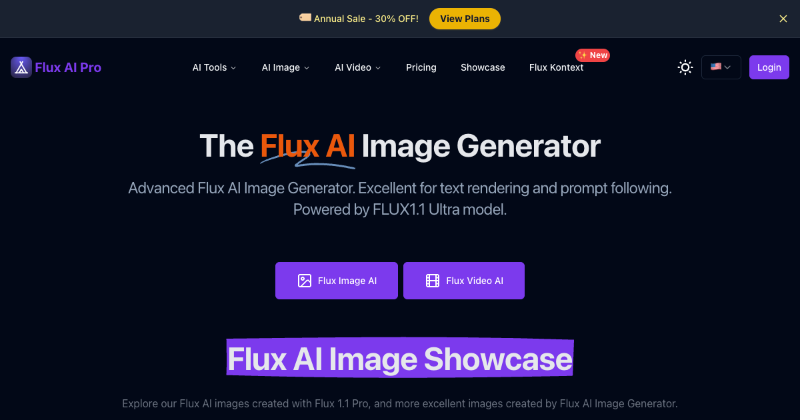 Скриншот Flux AI Pro