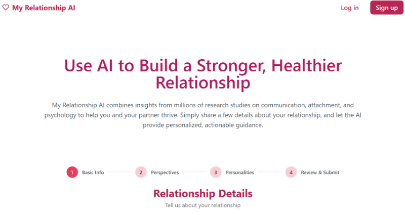 Скриншот My Relationship AI