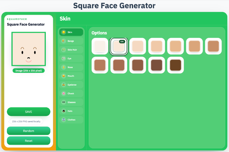 Скриншот Square Face Maker