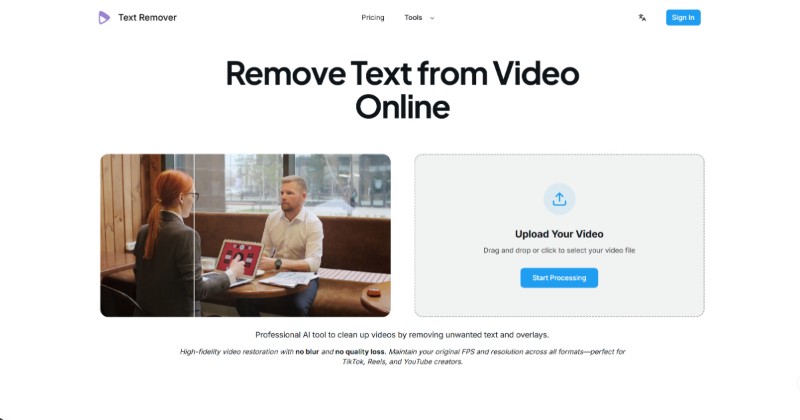 Скриншот text-remover