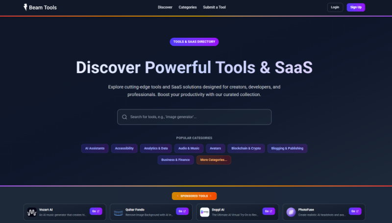 Скриншот Beam Tools