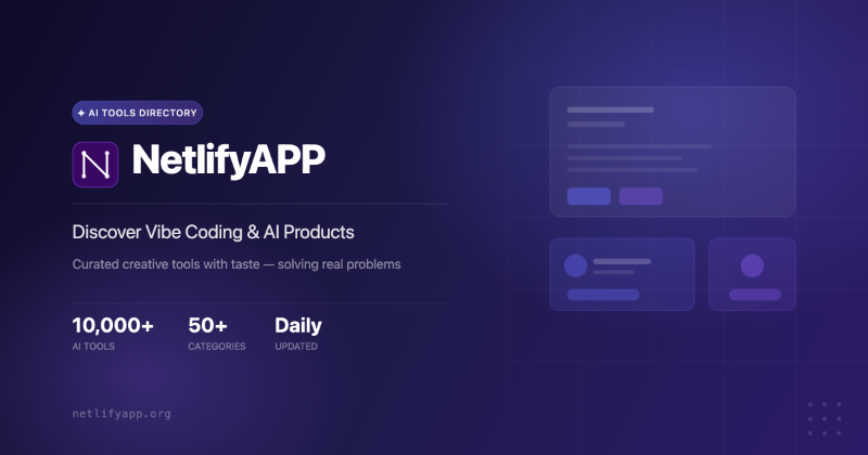 Скриншот NetlifyAPP