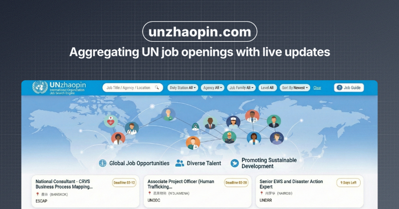 Скриншот UN Recruitment - AI Job Summary