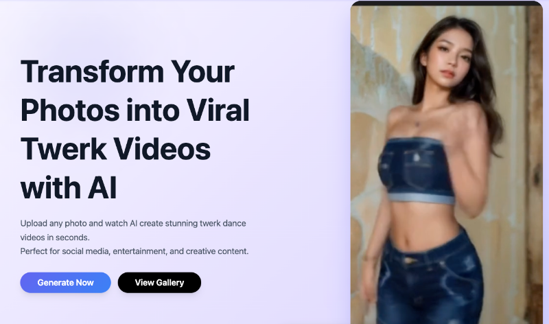 Скриншот AI Twerk Generator