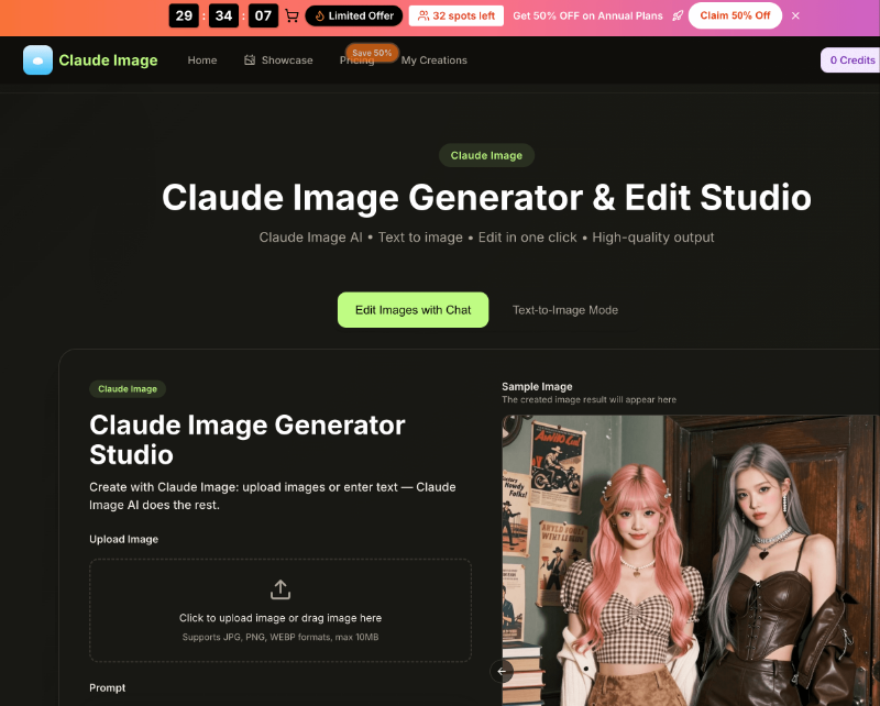 Скриншот Claude Image