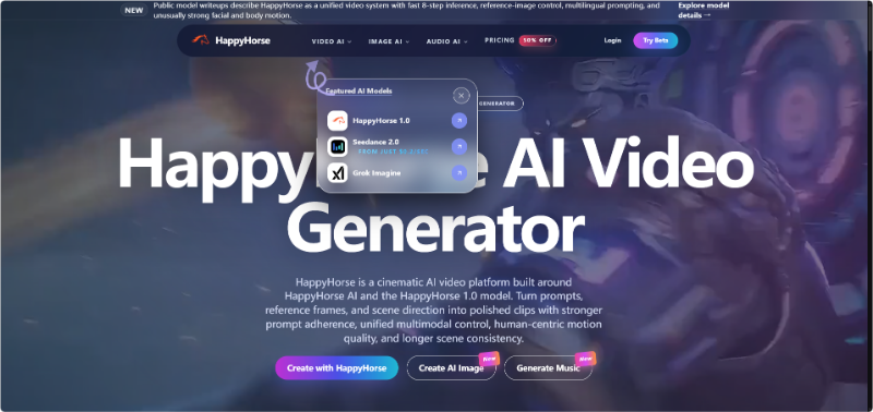 Скриншот HappyHorse AI Video