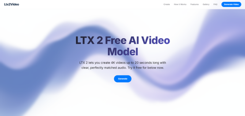 Скриншот LTX 2 Video