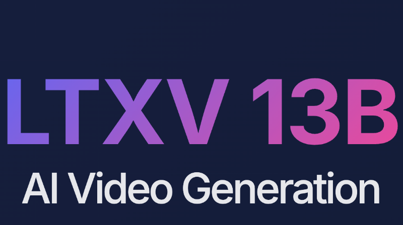 LTXV 13B open-source model