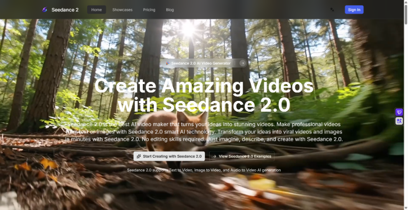 Скриншот Seedance 2 AI Video Generator