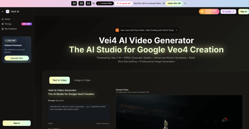 Скриншот vei4 ai