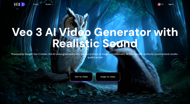 Скриншот Veo 3 AI Video Generator