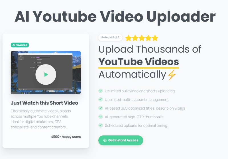 Скриншот Youtube Video Uploader