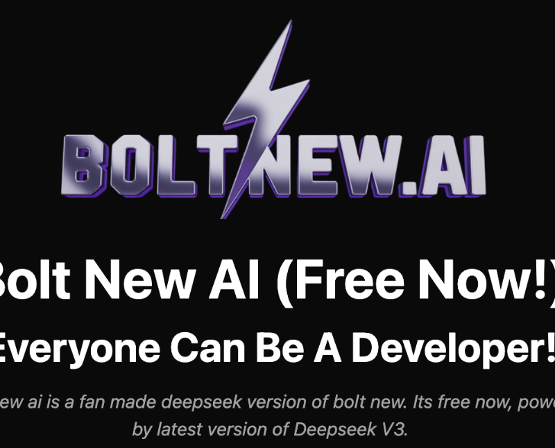 bolt new ai
