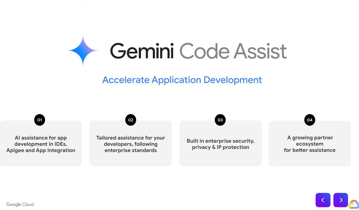 Скриншот Gemini Code Assist