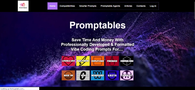 Скриншот Promptables