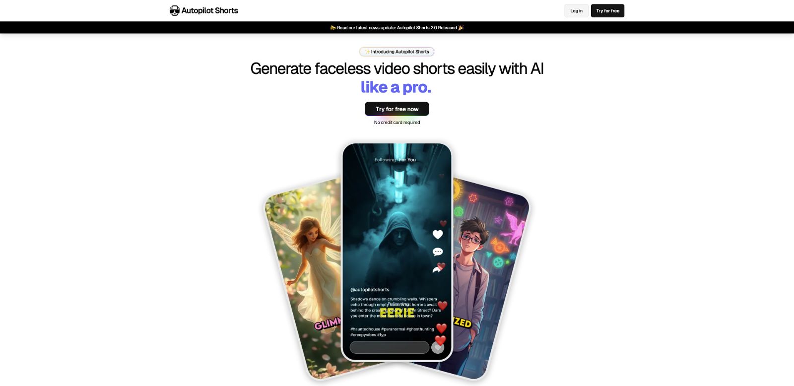 Скриншот Autopilot Shorts