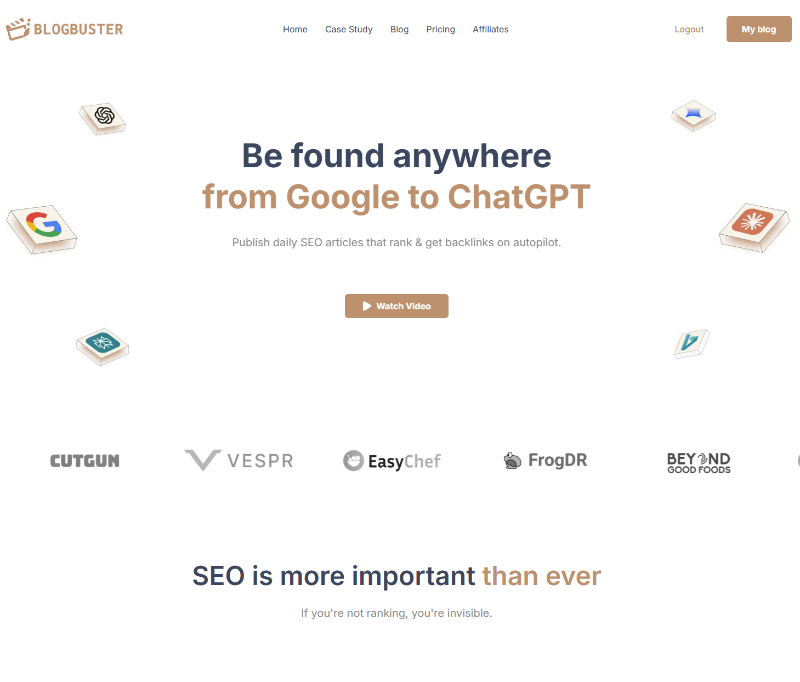Скриншот BlogBuster