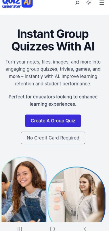 Скриншот Quiz Generator AI