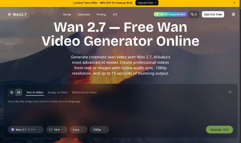 Скриншот Wan 2.7