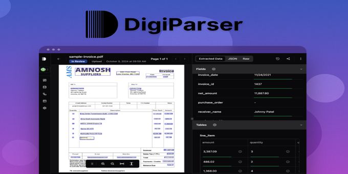 Скриншот DigiParser