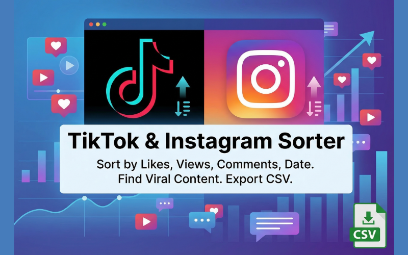 Скриншот Sort Feed for TikTok and Instagram