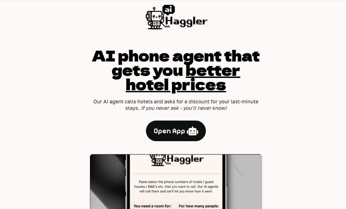 Скриншот AI Haggler