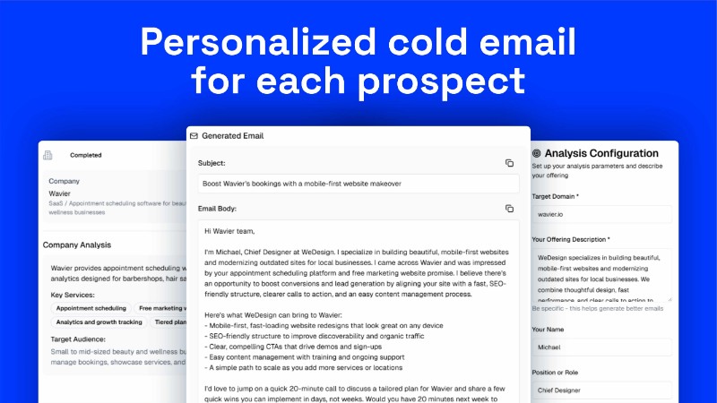 Скриншот EmailFast