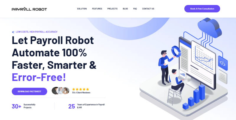 Скриншот Payroll Robot