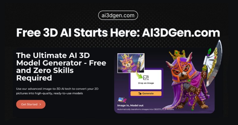 Скриншот AI 3D Model Generator