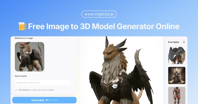Скриншот Image to 3D AI