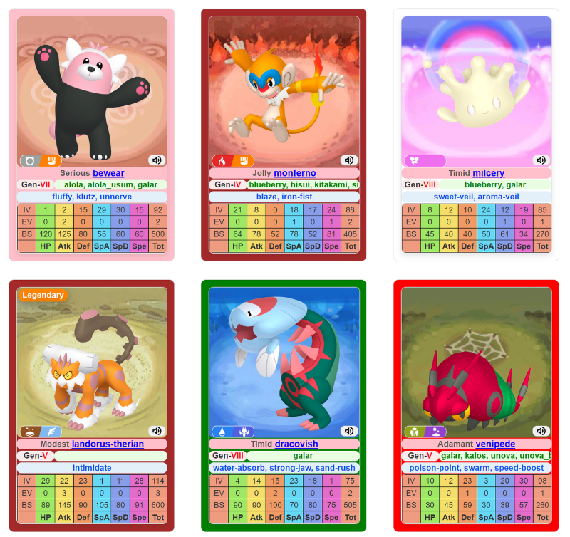 Скриншот Random Pokemon Generator
