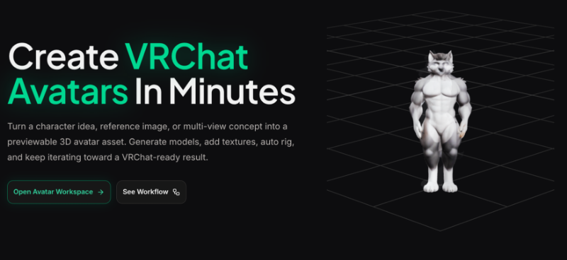 Скриншот VRChat Avatar Maker