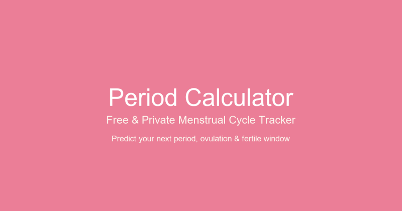 Скриншот Accurate Period Calculator