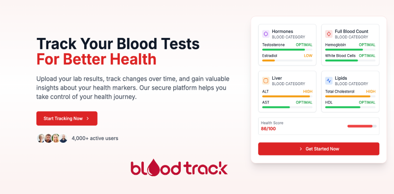 Скриншот BloodTrack