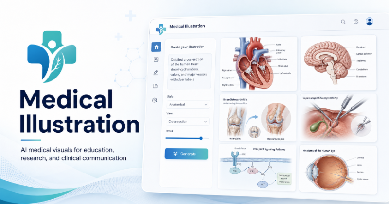 Скриншот Medical Illustration AI