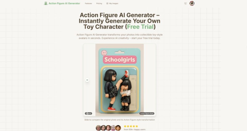 Скриншот Action Figure Ai Generator