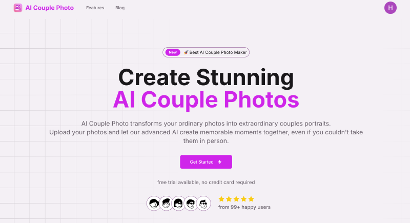 Скриншот AI Couple Photo
