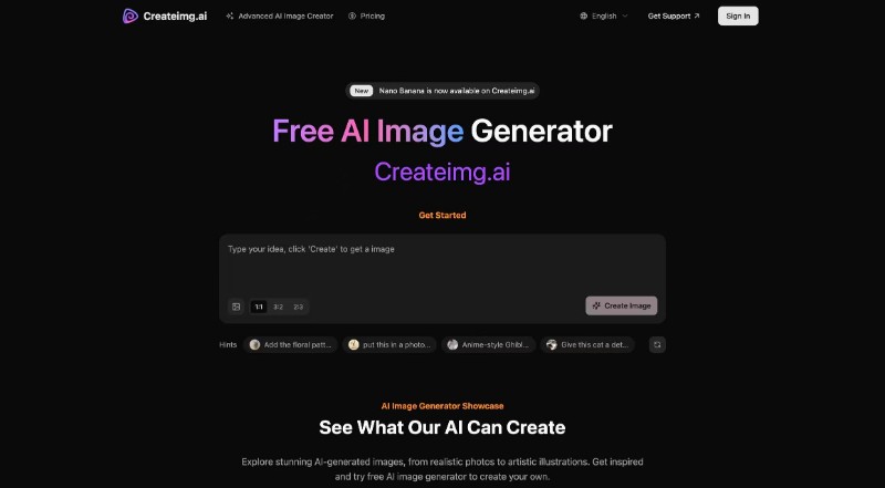 Скриншот AI Image Generator