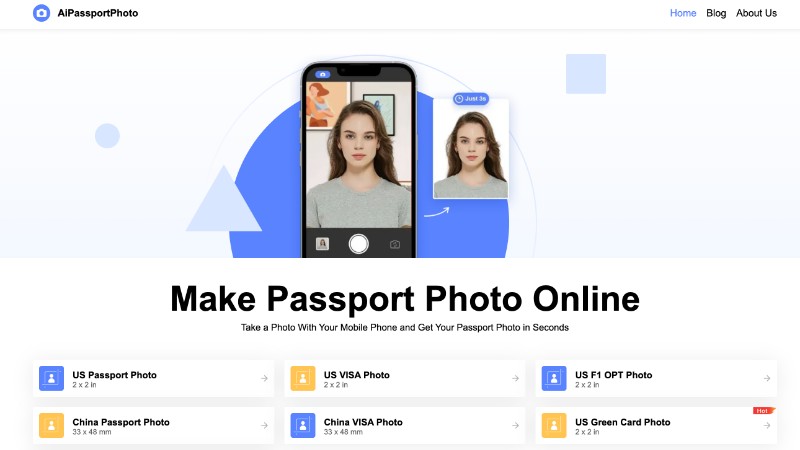 Скриншот AI Passport Photo