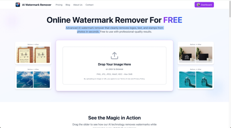 Скриншот Ai Watermark Remover