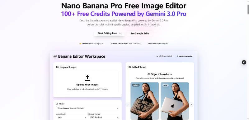 Скриншот Banana Editor